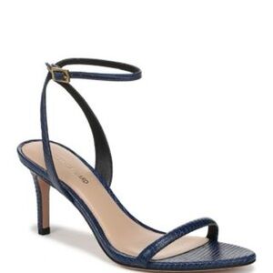 Veronica Beard Navy Strappy Heels